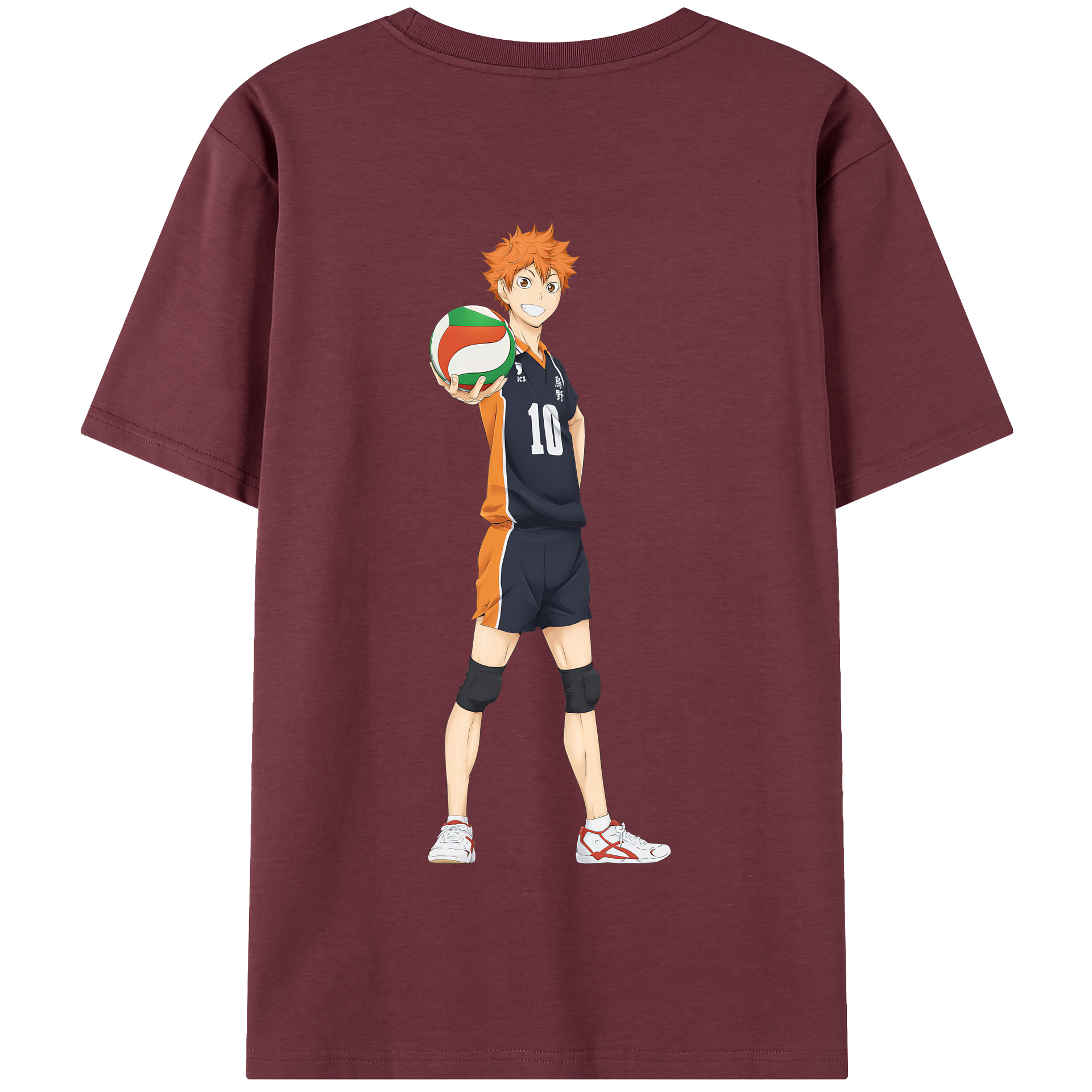 （画像用） ハイキュー!! Haikyu!! 綿100％半袖Tシャツ（背面プリント）